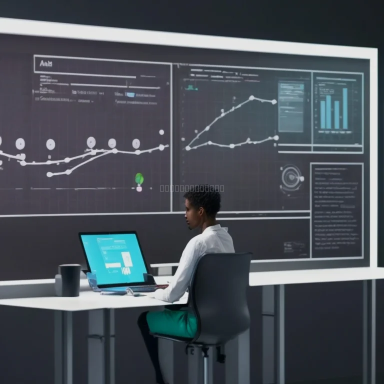 Illustration of AI integration in business
